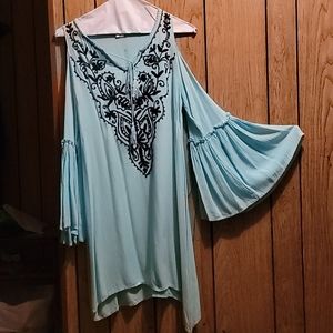 Dress light blue, size medium